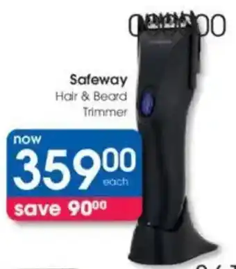 Clicks Safeway Hair & Beard Trimmer offer