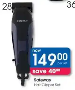 Clicks Safeway Hair Clipper Set offer