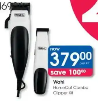 Clicks Wahl HomeCut Combo Clipper Kit offer
