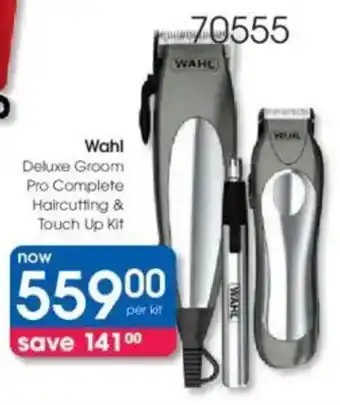 Clicks Wahl Deluxe Groom Pro Complete Haircutting & Touch Up Kit offer
