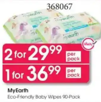 Clicks MyEarth Eco-Friendly Baby Wipes offer