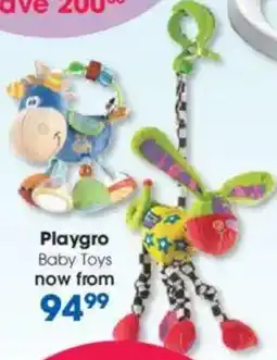 Clicks Playgro Baby Toys offer