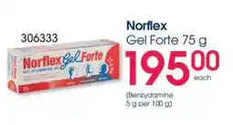 Clicks Norflex Gel Forte offer