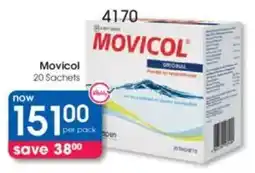 Clicks Movicol 20 Sachets offer