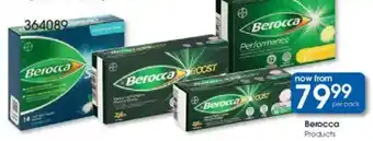 Clicks Berocca Products offer