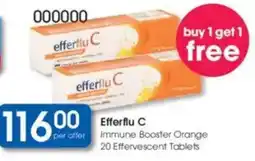 Clicks Efferflu C Immune Booster Orange offer