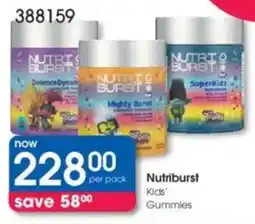 Clicks Nutriburst Kids' Gummies offer