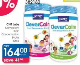 Clicks CNT Labs Clevercalm Kids' Concentration Shake offer