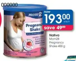 Clicks Nativa Mom2B Pregnancy Shake offer