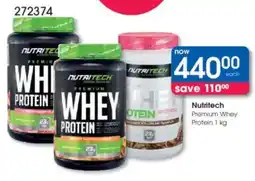 Clicks Nutritech Premium Whey Protein offer
