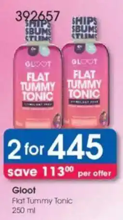 Clicks Gloot Flat Tummy Tonic offer