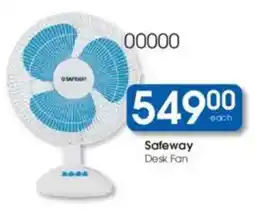 Clicks Safeway Desk Fan offer