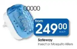 Clicks Safeway Insect or Mosquito Killers offer