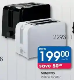 Clicks Safeway 2-Slice Toaster offer