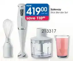 Clicks Safeway Stick Blender Set offer