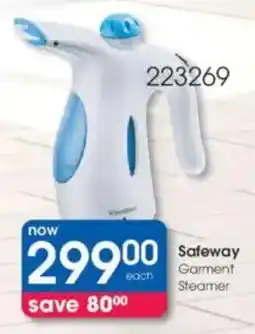 Clicks Safeway Garment Steamer offer