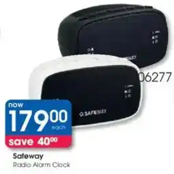 Clicks Safeway Radio Alarm Clock offer