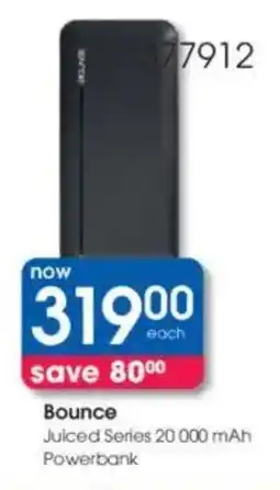 Clicks Bounce Juiced Series 20 000 mAh Powerbank offer