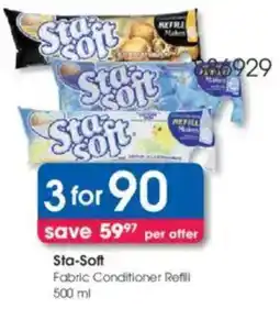 Clicks Sta-Soff Fabric Conditioner Refill offer
