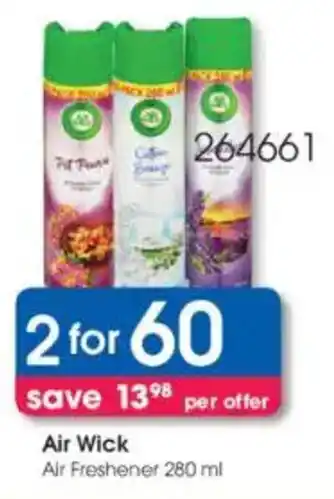 Clicks Air Wick Air Freshener offer