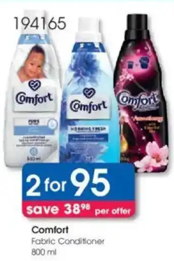 Clicks Comfort Fabric Conditioner offer