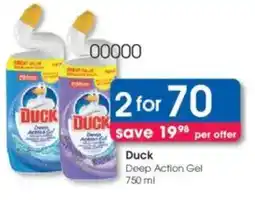 Clicks Duck Deep Action Gel offer