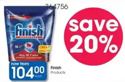 Clicks Finish Products offer