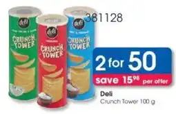 Clicks Deli Crunch Tower offer