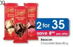 Clicks Beacon Chocolate Slabs offer