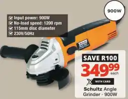 Checkers Schultz Angle Grinder 900W offer