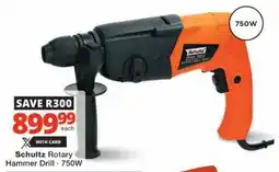 Checkers Schultz Rotary Hammer Drill offer