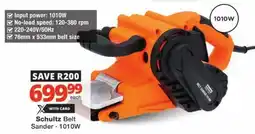 Checkers Schultz Belt Sander offer