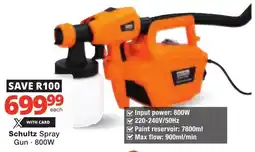 Checkers Schultz Spray Gun offer