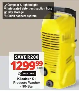 Checkers Kärcher K1 Pressure Washer offer