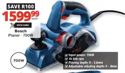 Checkers Bosch Planer offer