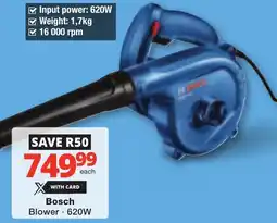 Checkers Bosch Blower offer