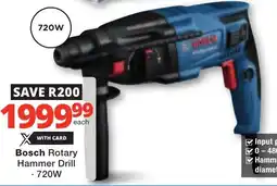 Checkers Bosch Rotary Hammer Drill offer