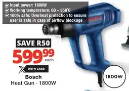 Checkers Bosch Heat Gun offer