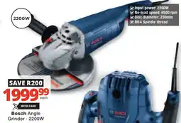 Checkers Bosch Angle Grinder offer