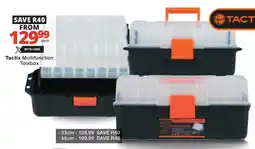 Checkers Tactix Multifunction Toolbox offer