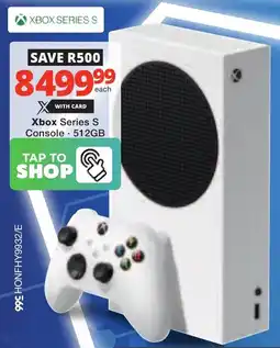 Checkers Xbox Series S Console offer