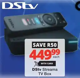 Checkers DStv Streama TV Box offer