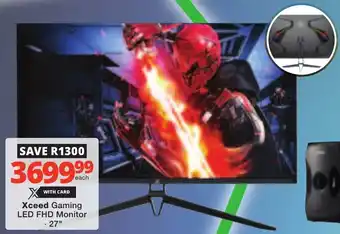 Checkers Xceed Gaming LED FHD Monitor offer