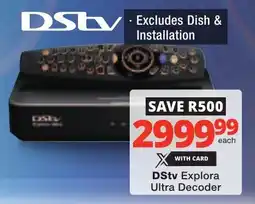 Checkers DStv Explora Ultra Decoder offer