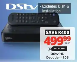 Checkers DStv HD Decoder offer