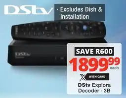 Checkers DStv Explora Decoder offer