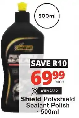 Checkers Shield Polyshield Sealant Polish offer