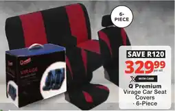 Checkers Q Premium Virage Car Seat Covers offer