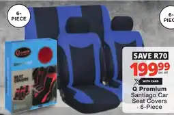 Checkers Q Premium Santiago Car Seat Covers offer