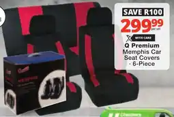 Checkers Q Premium Memphis Car Seat Covers offer